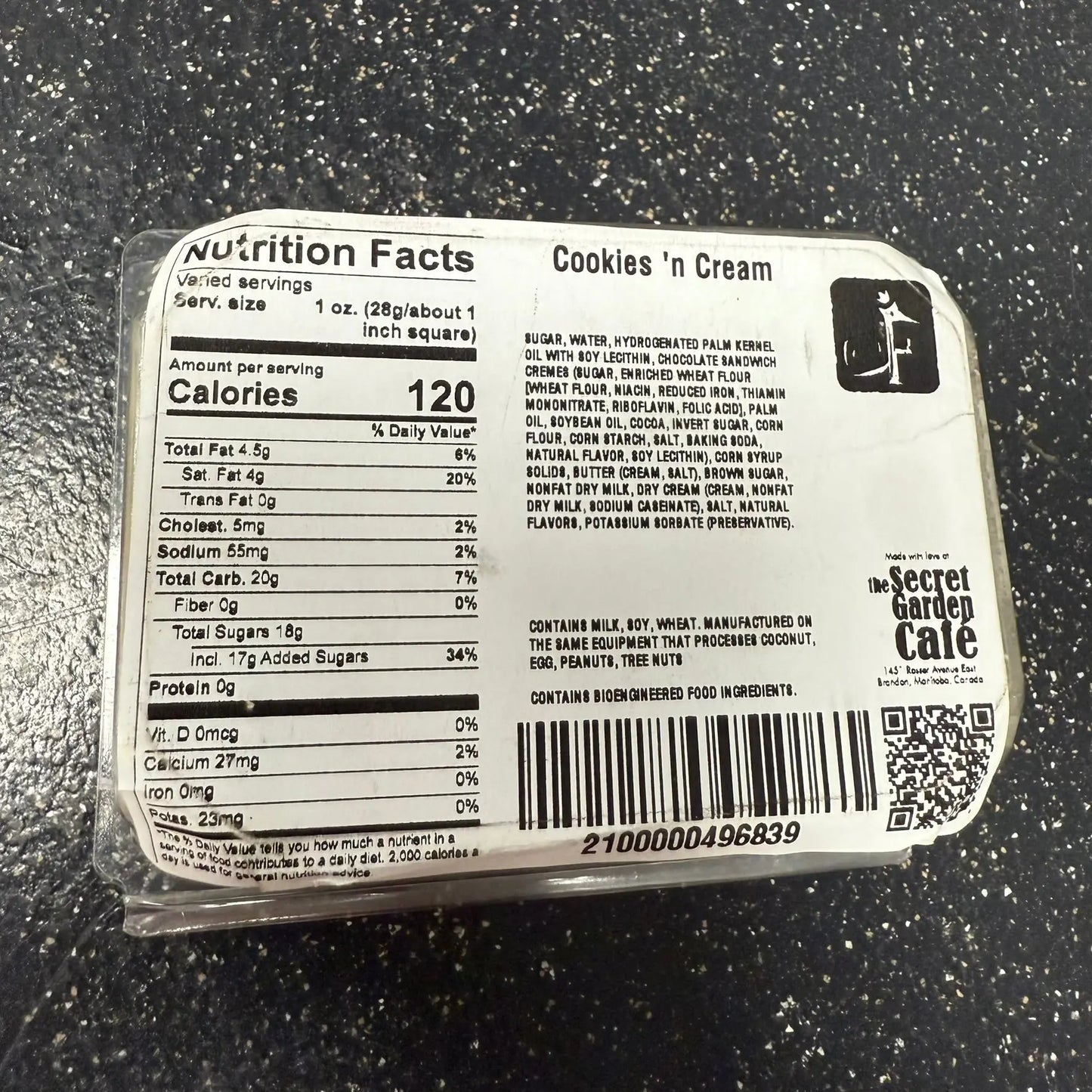 Cookies & Cream Fudge Foxtail Fudge Factory