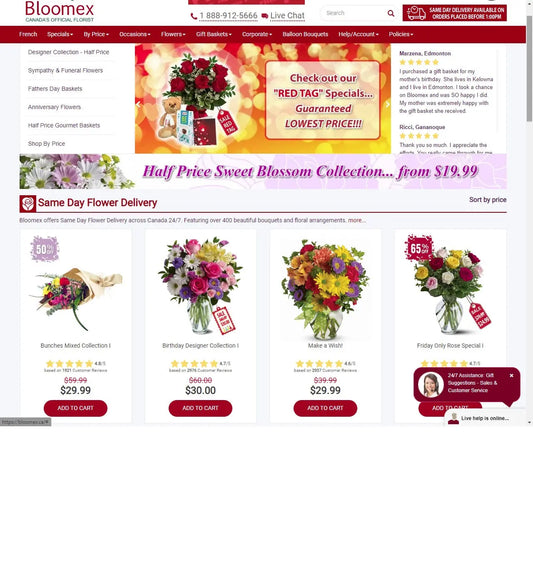 Aren't you Bloomex? What's an order gatherer? The BloomBox