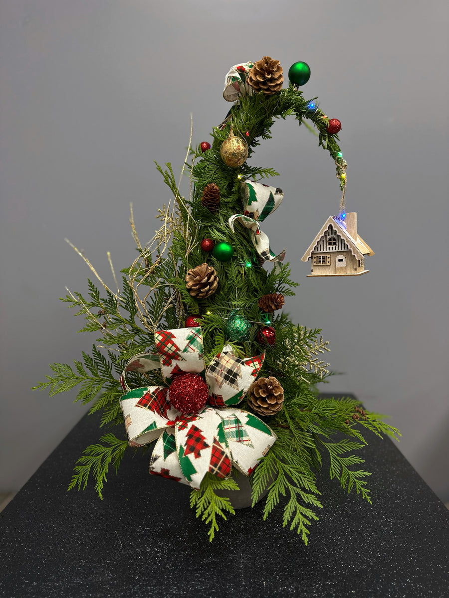 A previous floral creation