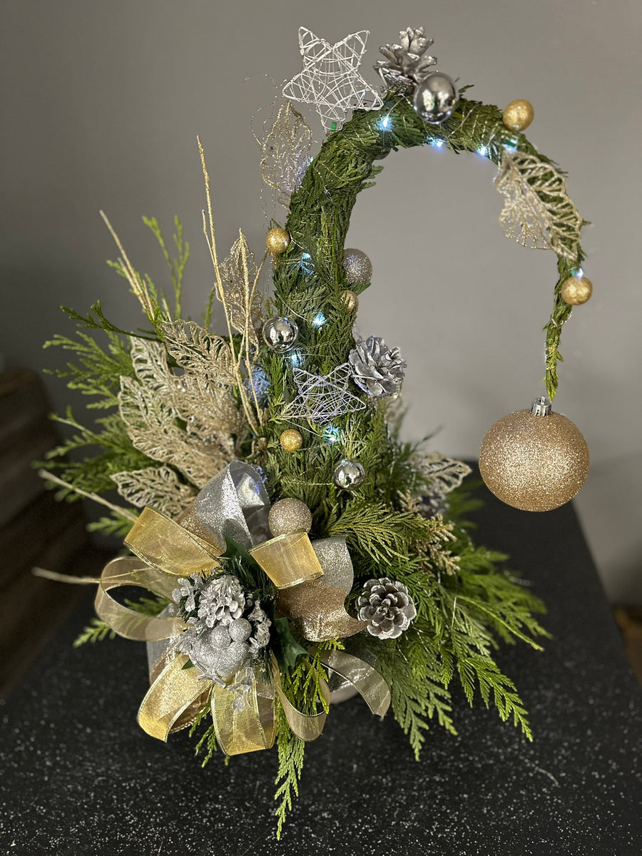 A previous floral creation