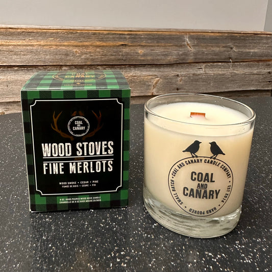 Wood Stoves & Fine Merlots by Coal & Canary