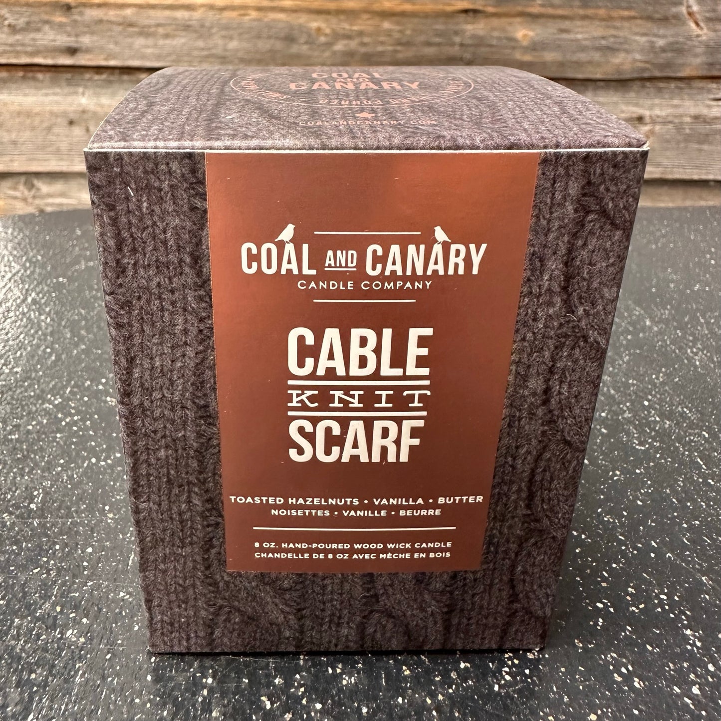 Cable Knit Scarf By Coal & Canary