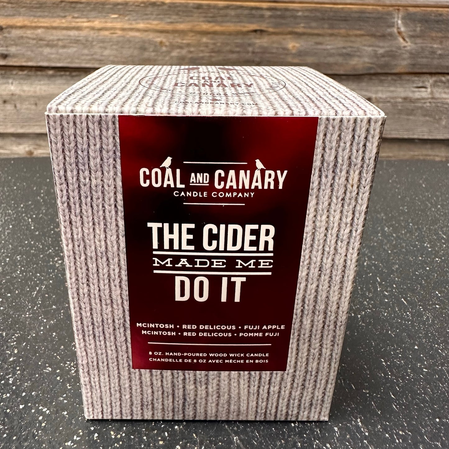 The Cider Made Me Do It By Coal & Canary