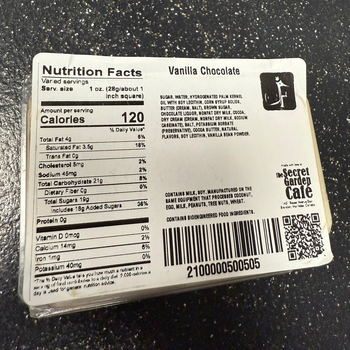 Vanilla Chocolate Fudge