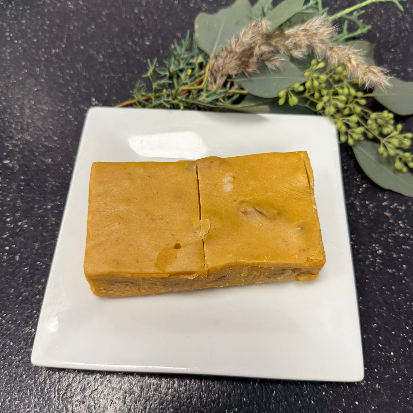 Pumpkin Pie w/Walnuts Fudge